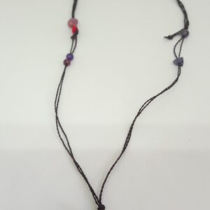 Necklace with silver flower